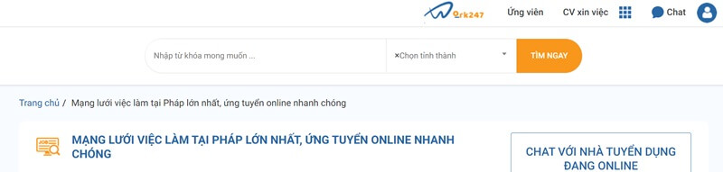 Tìm việc làm chất lượng nhất tại Pháp ở trên nền tảng nào?
