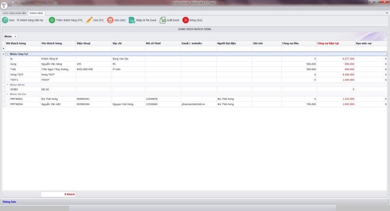 Tính năng quản lý khuyến mãi, chiết khấu