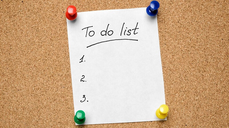 Trình bày rõ những công việc cụ thể