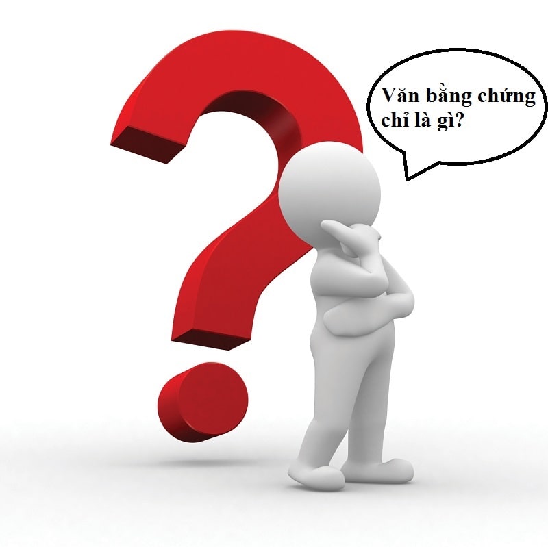 Văn bằng chứng chỉ là gì