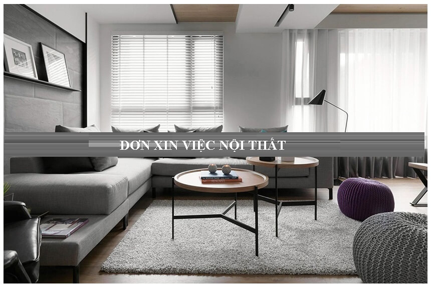 Những điều đặc biệt lưu ý khi viết đơn xin việc nội thất