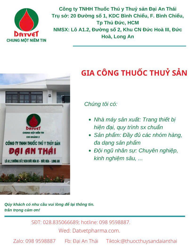 Hình ảnh 1 - Công Ty TNHH Thuốc Tyts Đại An Thái