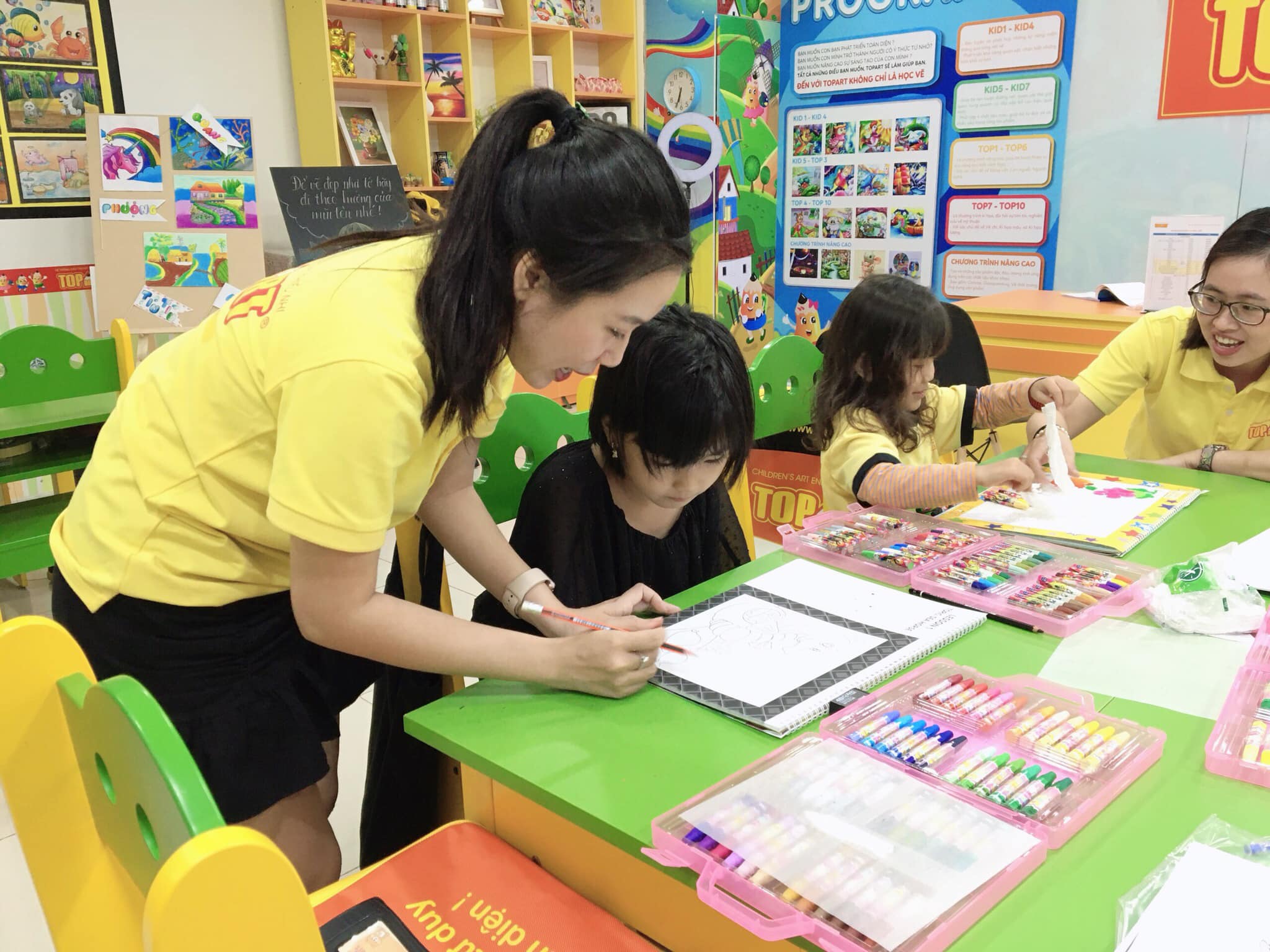 Hình ảnh 1 - Hệ Thống Đào Tạo Mỹ Thuật Thiếu Nhi Topart