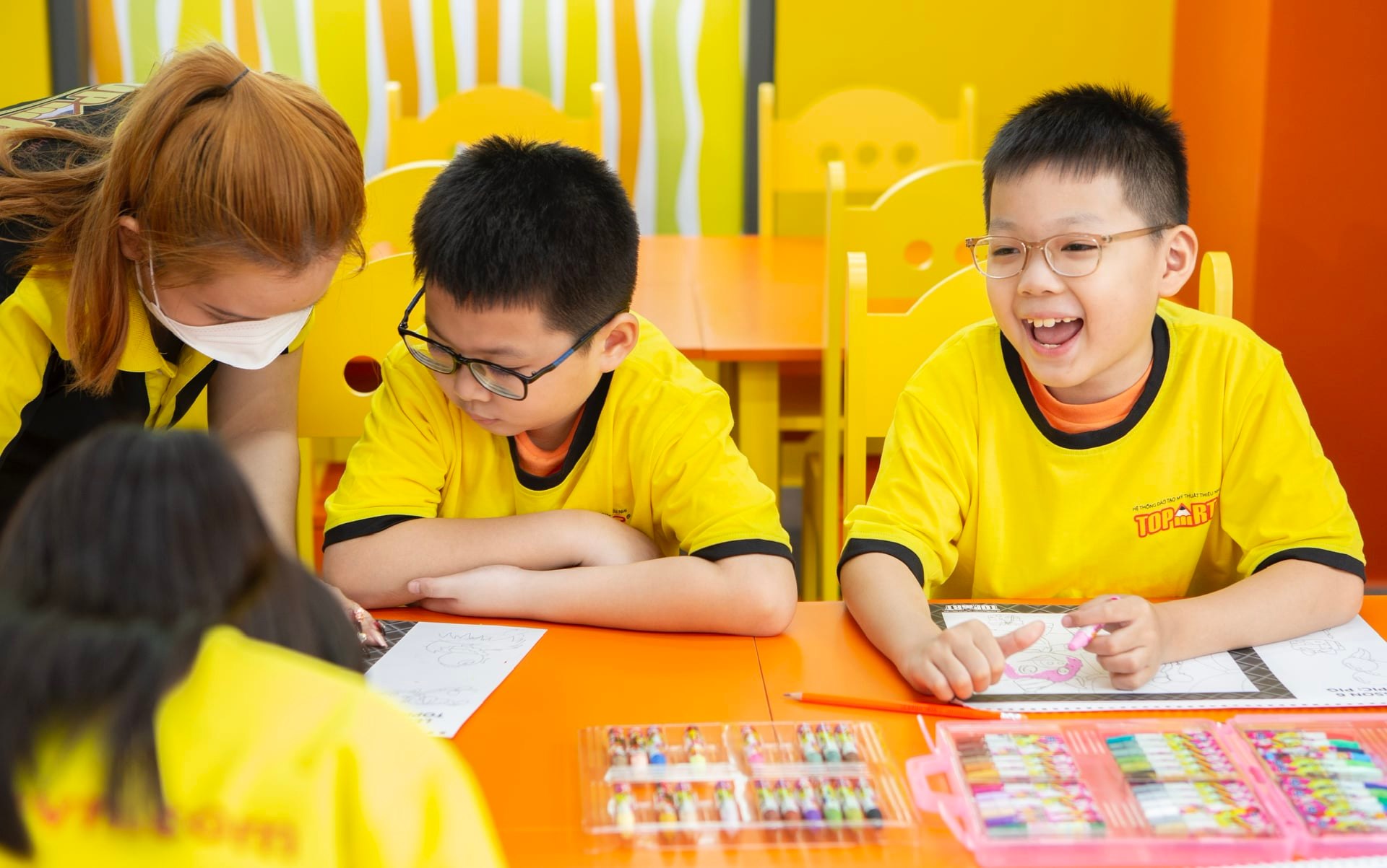 Hình ảnh 1 - Hệ Thống Đào Tạo Mỹ Thuật Thiếu Nhi Topart