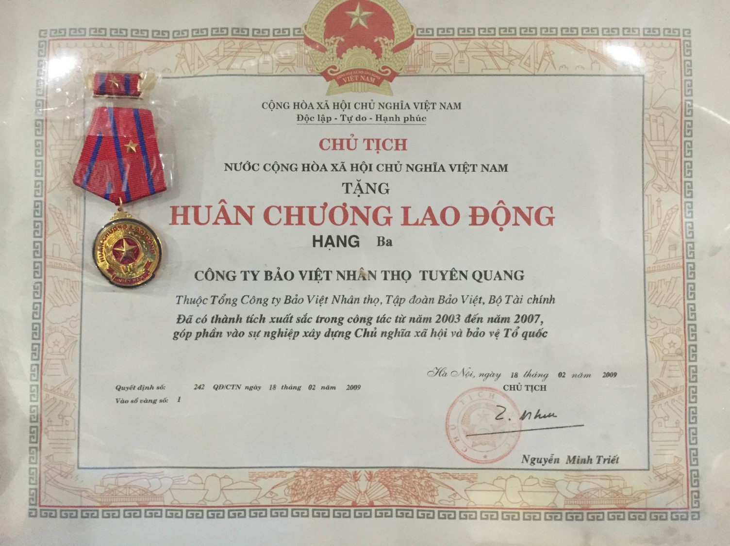 Hình ảnh 1 - Bảo Việt Nhân Thọ Tuyên Quang