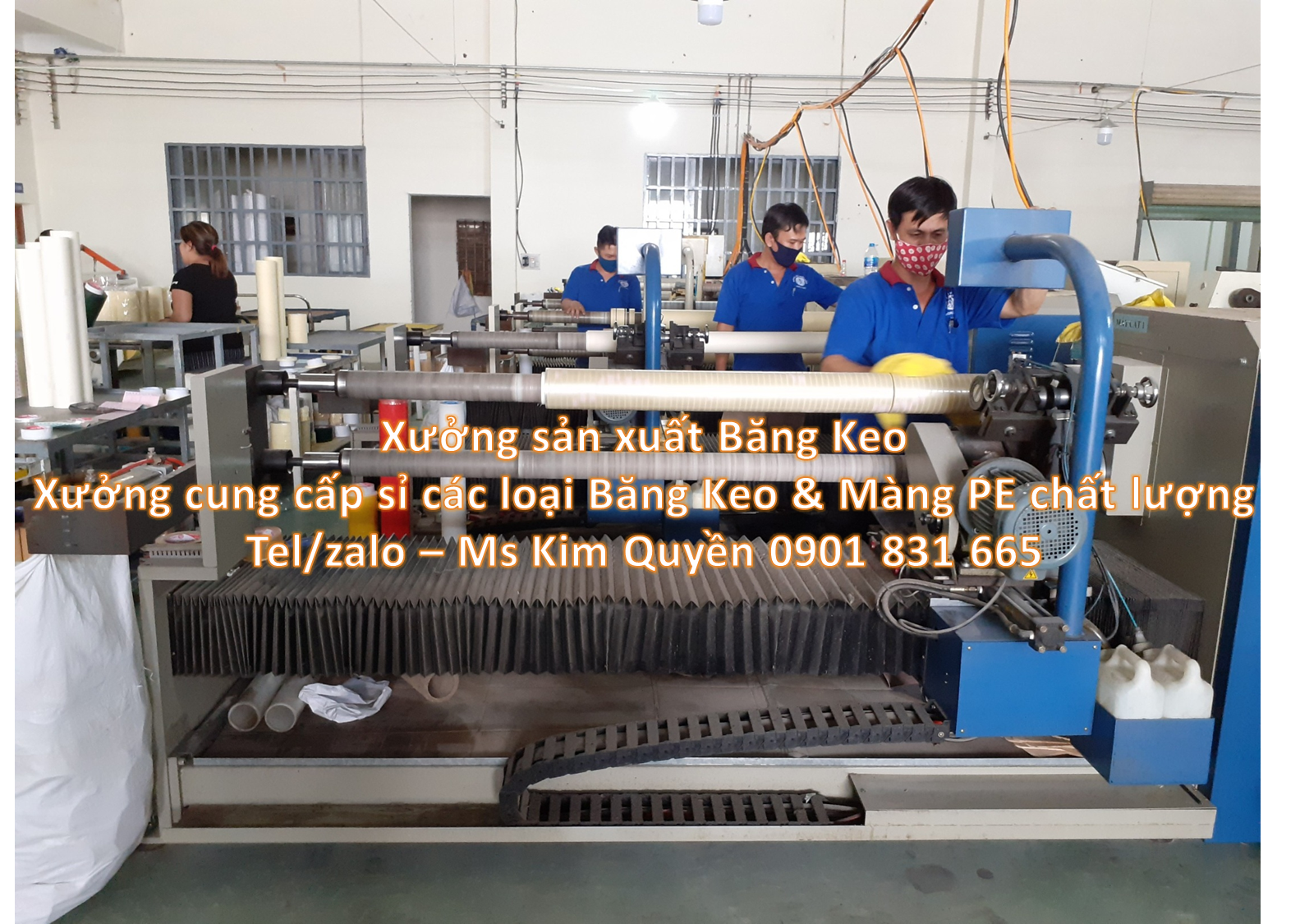 Hình ảnh 1 - Cty Sản Xuất Băng Keo Hoàn Cầu