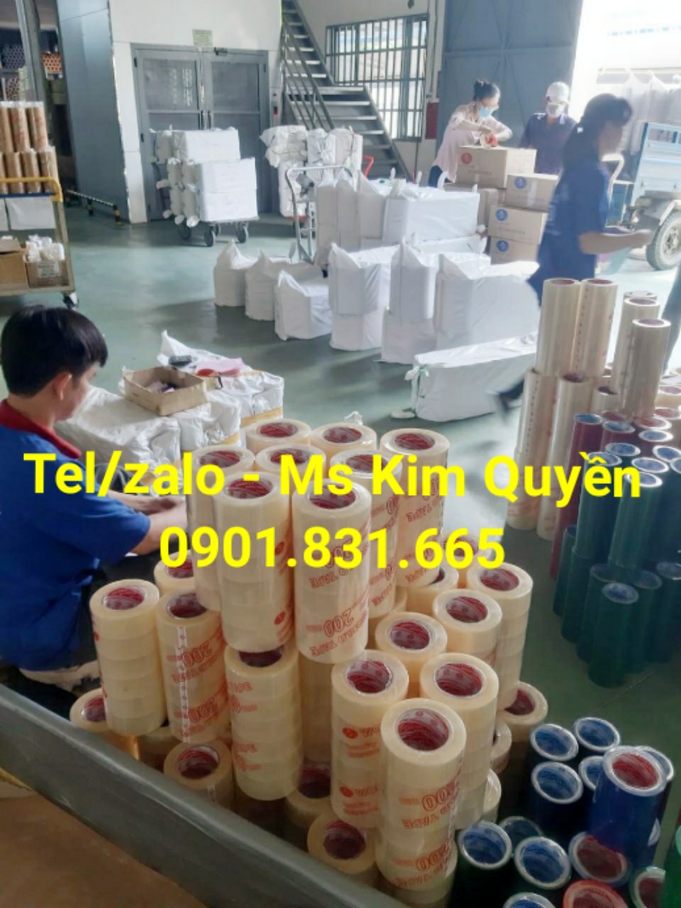 Hình ảnh 1 - Cty Sản Xuất Băng Keo Hoàn Cầu