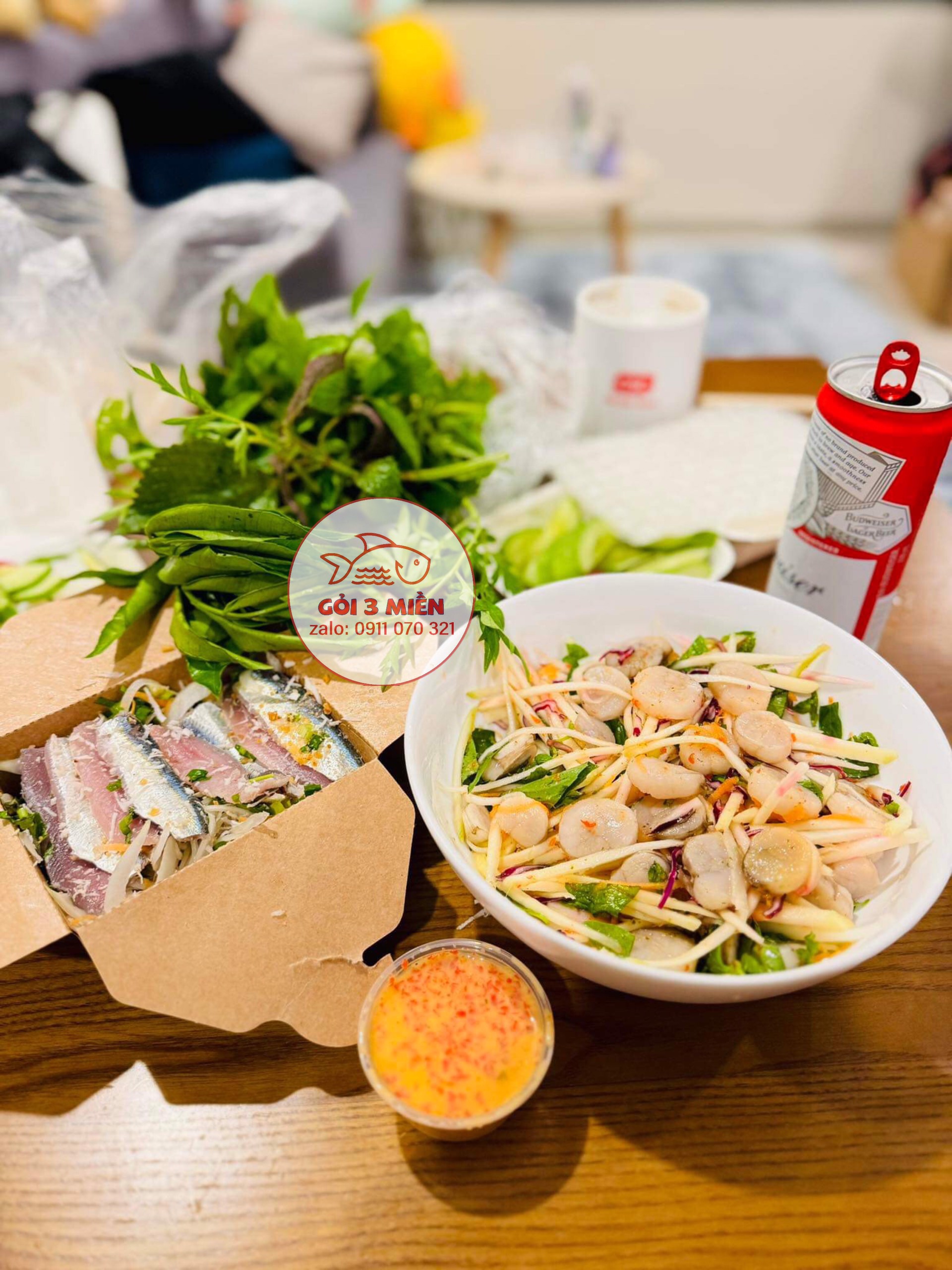 Hình ảnh 1 - Gỏi 3 Miền