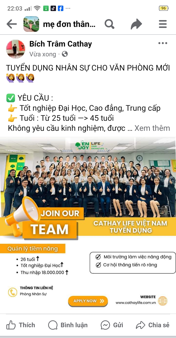 Hình ảnh 1 - Cathay Life Kv Tân Bình