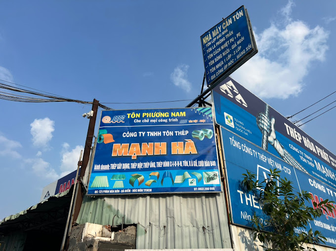 Hình ảnh 1 - Công Ty TNHH Sản Xuất Tôn Thép Mạnh Hà