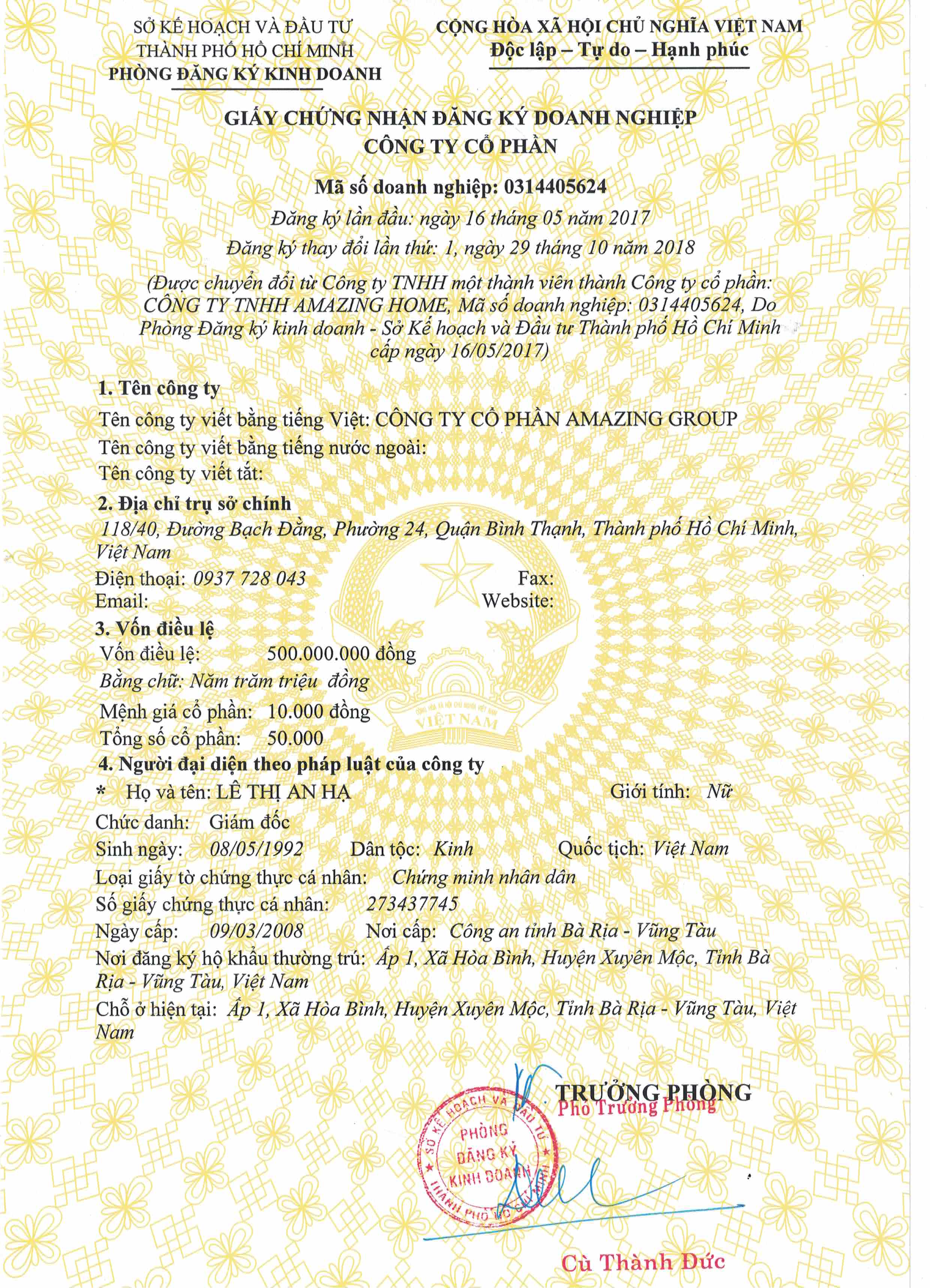 Hình ảnh 1 - Amazing Group