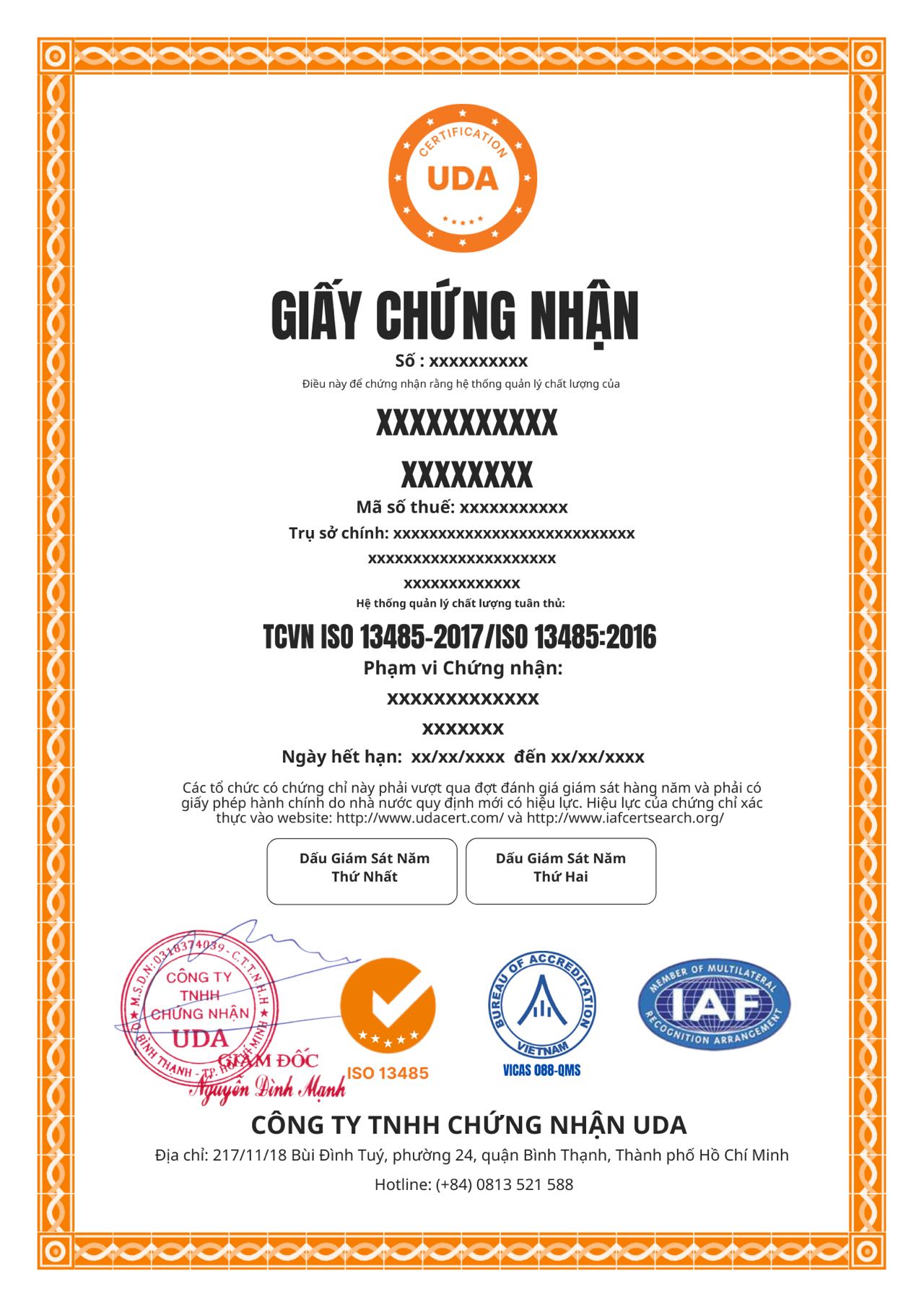 Hình ảnh 1 - Cty TNHH Chứng Nhận Uda