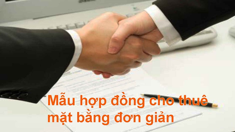 Mẫu hợp đồng thuê nhà kinh doanh chuẩn nhất, mới nhất