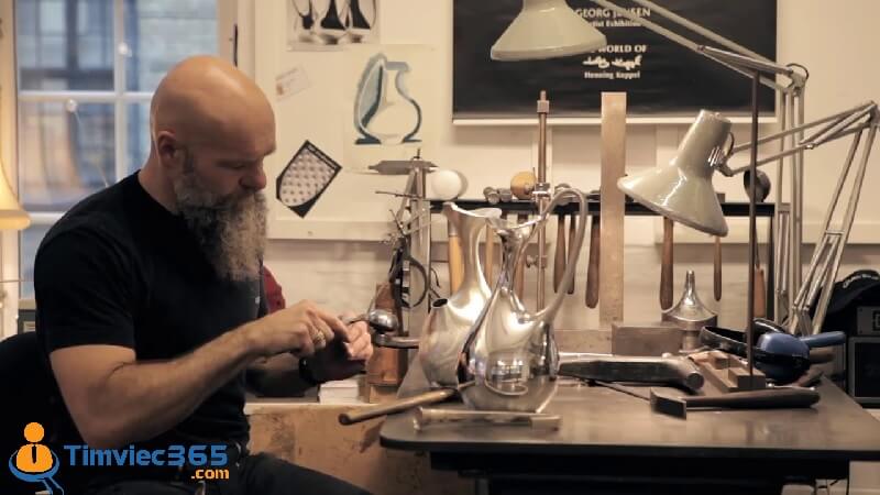 [Hướng nghiệp] Nghề thợ bạc - Nghề tôn vinh giá trị con người