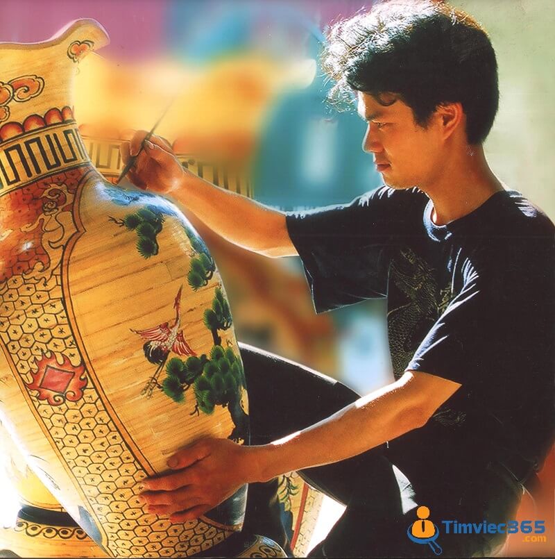 Nghề sơn mài – Nghề truyền thống mang giá trị kinh tế cao