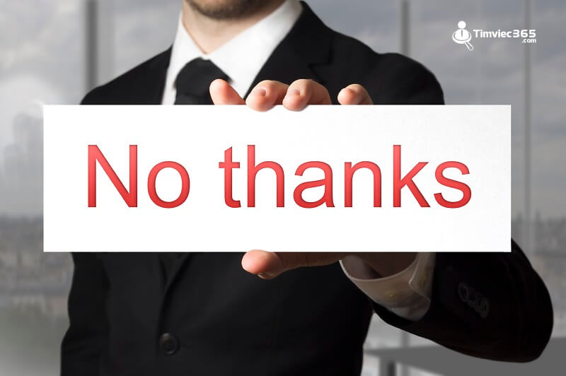 Cách viết thư từ chối nhận việc - Lời khuyên vàng dành cho bạn!