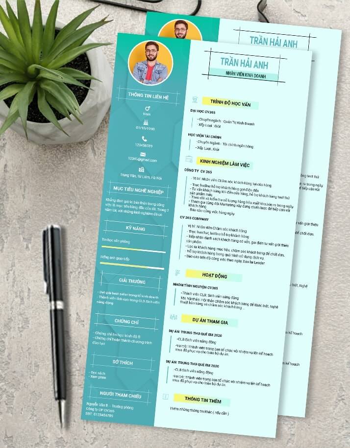 CV giám đốc kinh doanh hoàn hảo thể hiện đẳng cấp của bạn