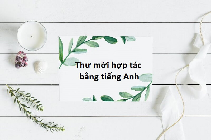 Thông tin về thư mời hợp tác bằng tiếng Anh mới nhất, đầy đủ nhất