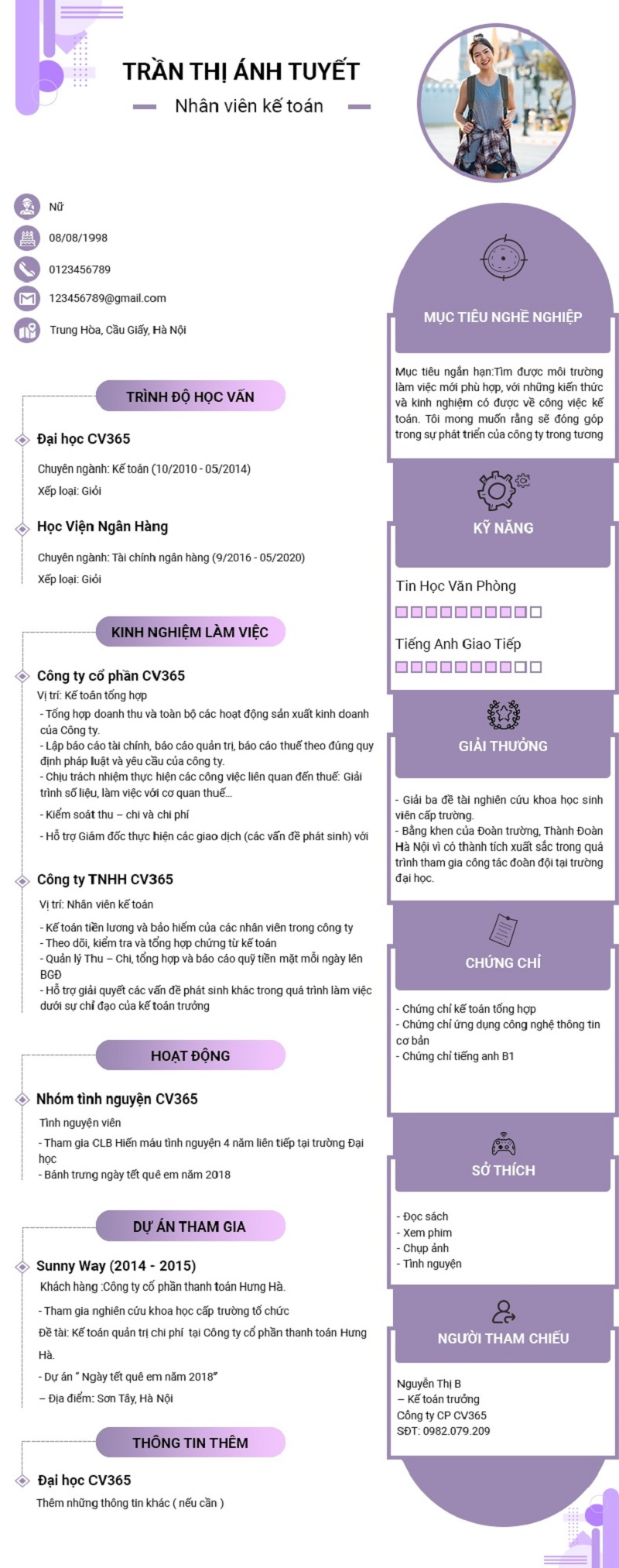 Hướng dẫn cách viết CV kế toán mới ra trường có ví dụ