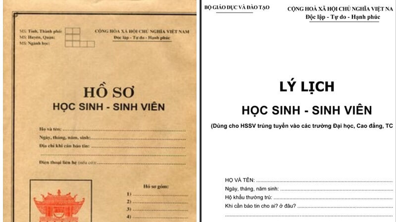 Hướng dẫn điền sơ yếu lý lịch sinh viên đầy đủ và chuẩn nhất