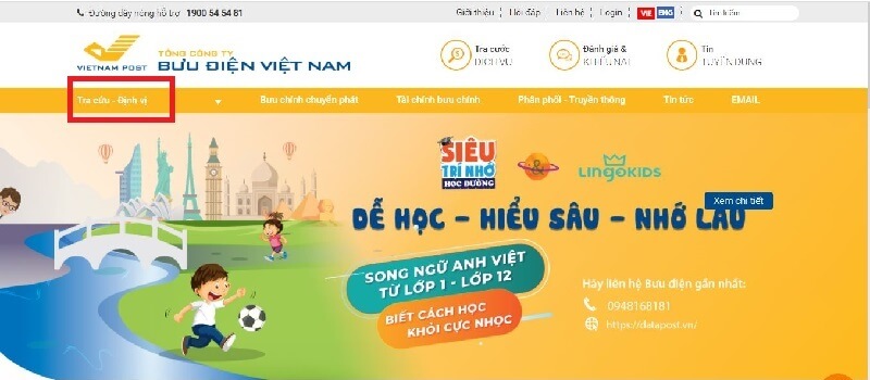 Hướng dẫn cách tra cứu mã vận đơn VNpost - Vietnam post