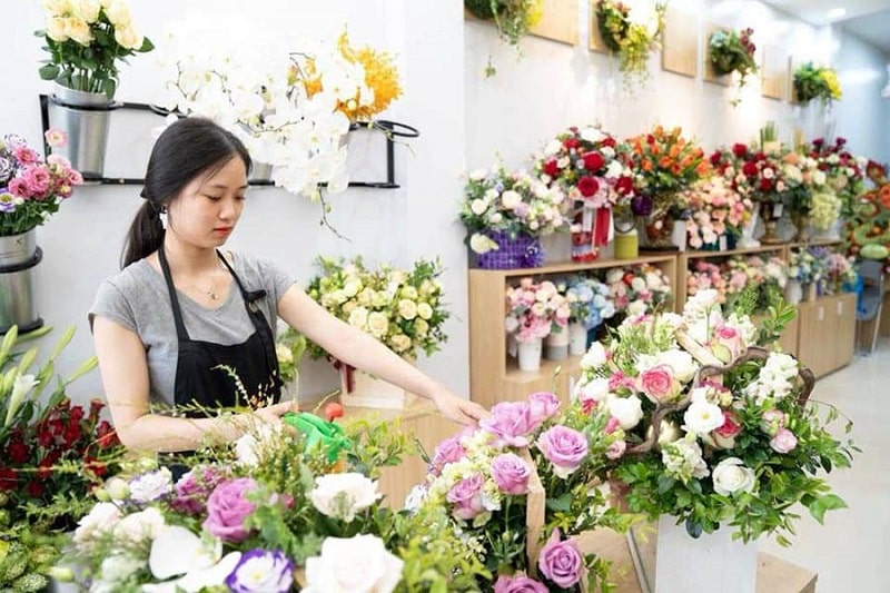 Kinh nghiệm mở shop hoa tươi lãi cao cho người ít vốn