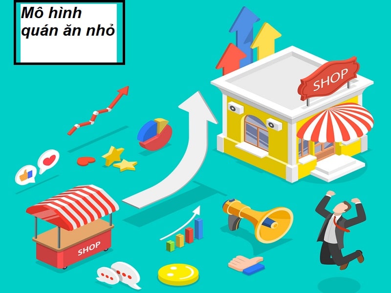 Kinh nghiệm và bí quyết kinh doanh mô hình quán ăn nhỏ