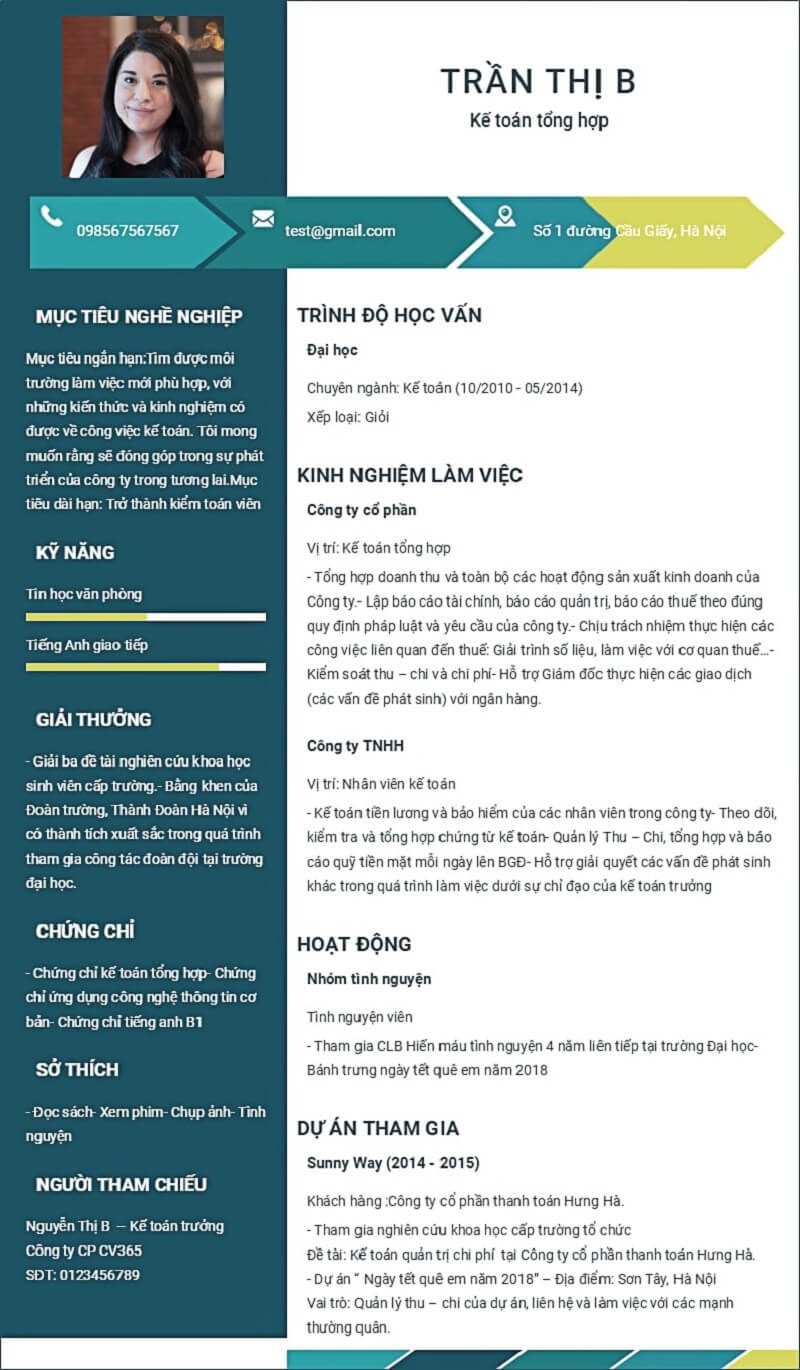 Bí quyết để có một CV xin việc kế toán tổng hợp cực kỳ ấn tượng