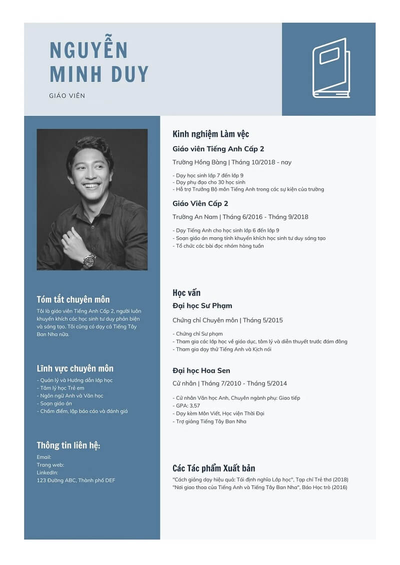 Hướng dẫn cách tạo ấn tượng đột phá vòng tuyển dụng với CV gia sư