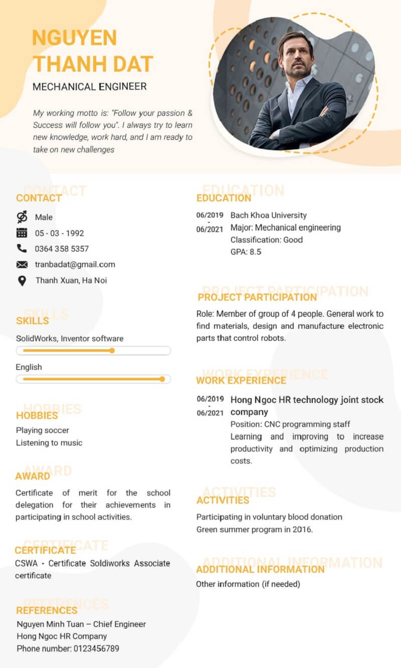 Bật mí cho bạn về cách viết CV profile cực kỳ thu hút và nổi bật