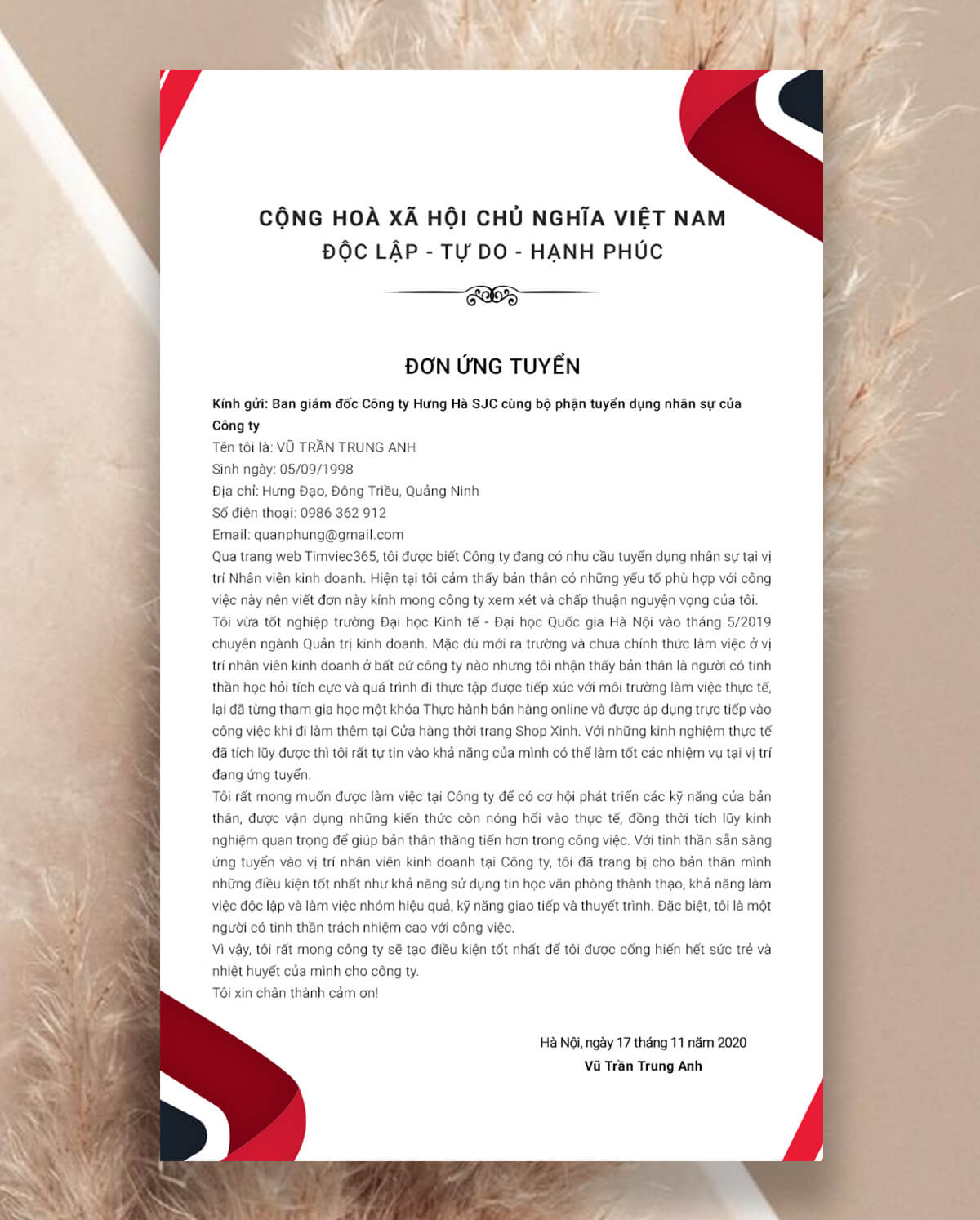 Sinh viên mới ra trường 05