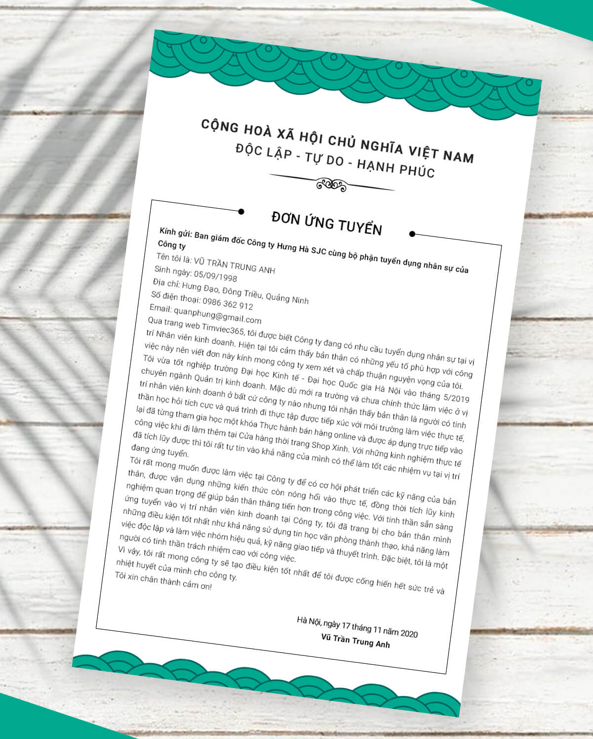 Sinh viên mới ra trường 08