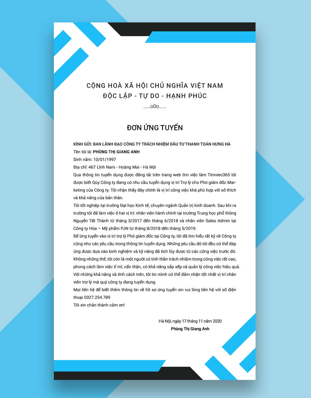 Thư ký - Trợ lý 03 Thư ký - Trợ lý 03