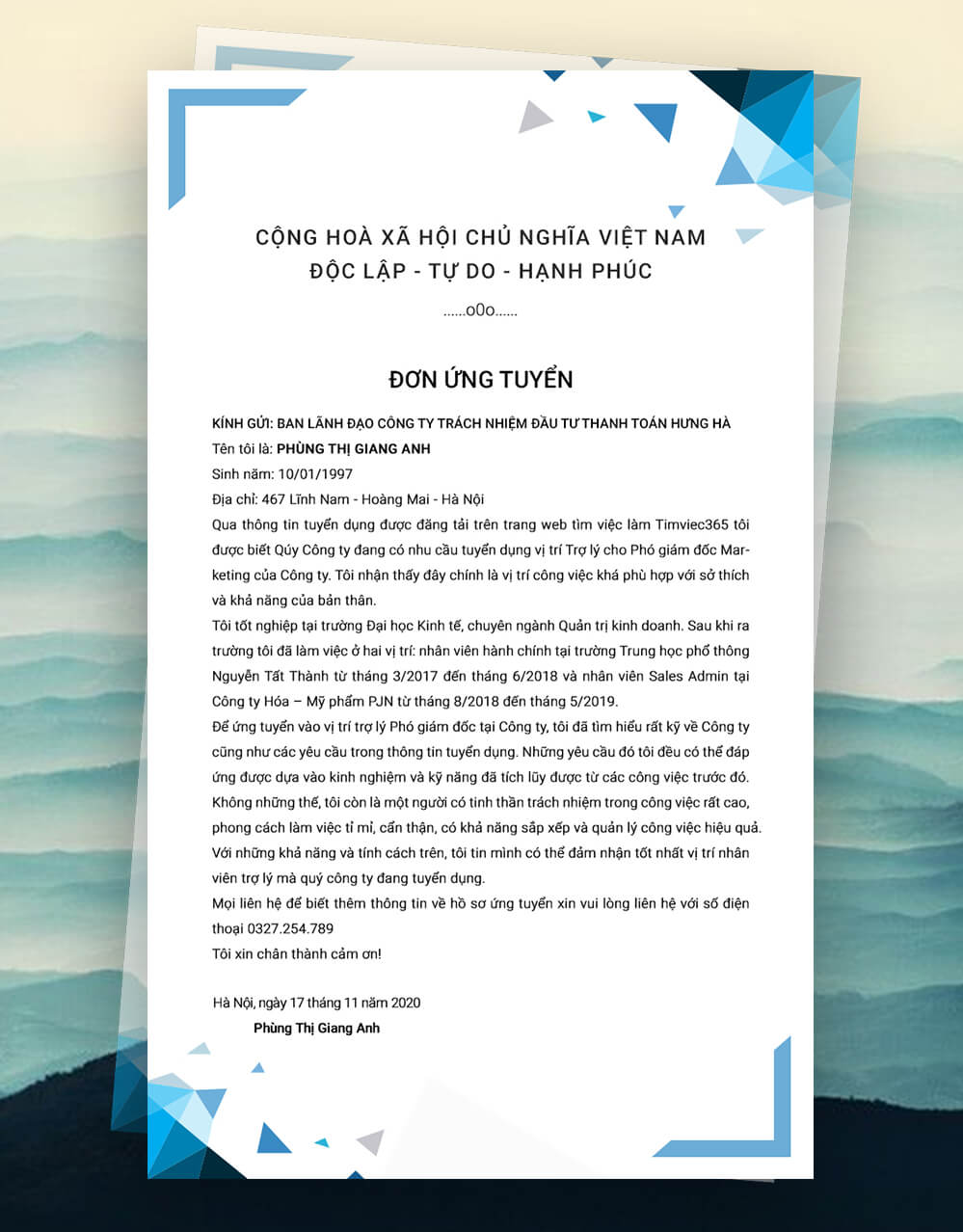 Thư ký - Trợ lý 05 Thư ký - Trợ lý 05