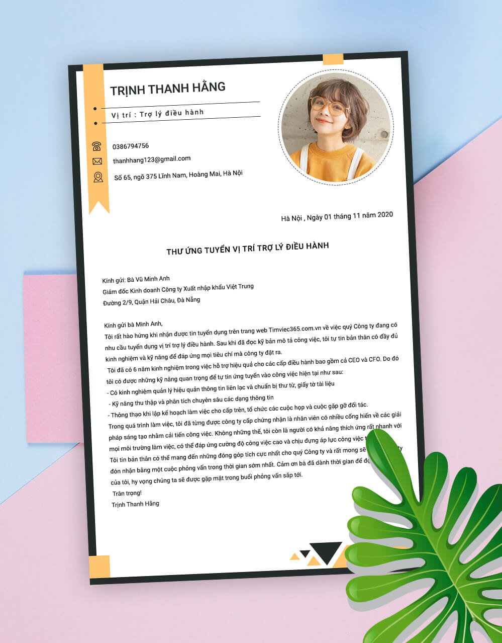 thư kí trợ lý 01 thư kí trợ lý 01
