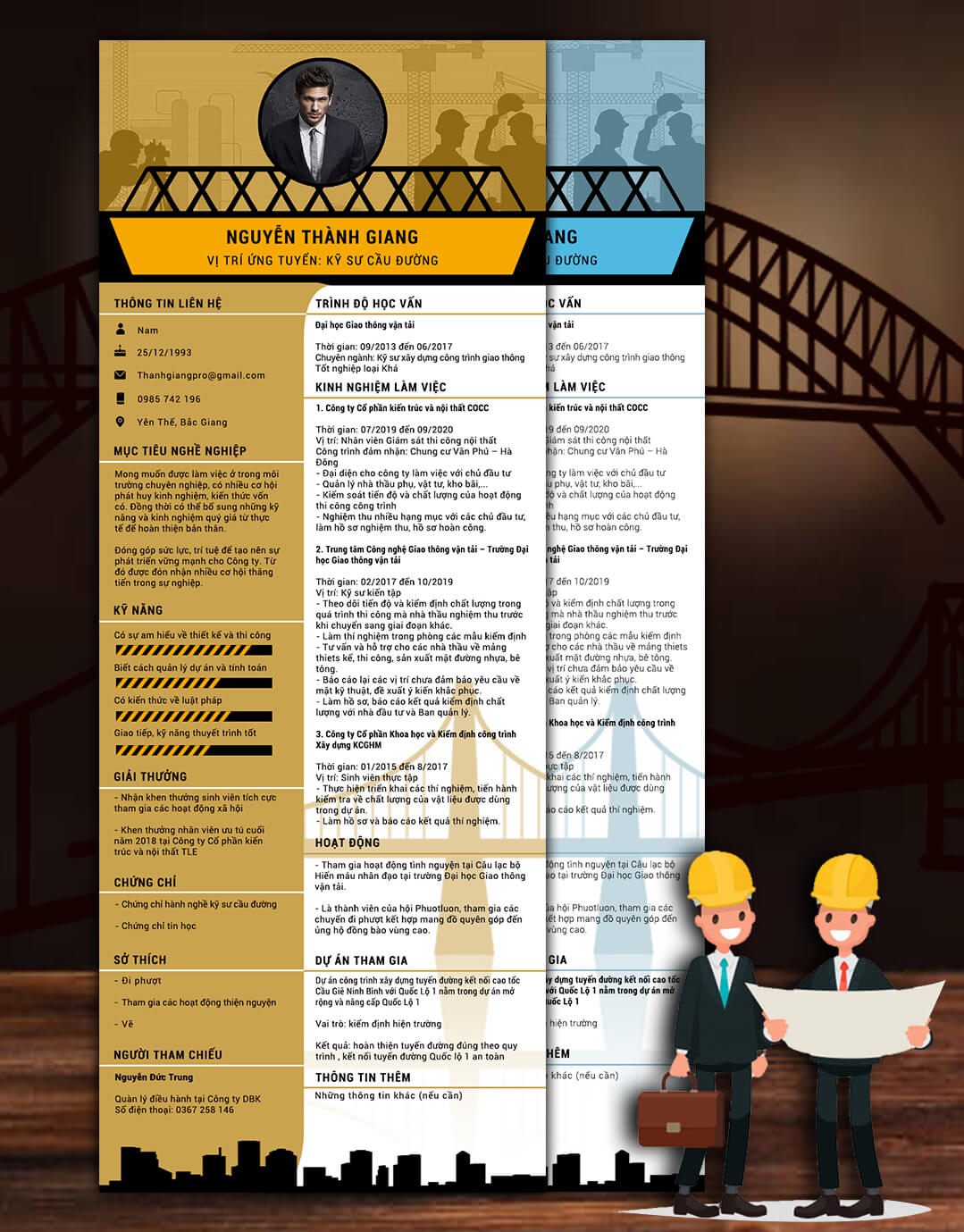 CV Giao thông vận tải 11