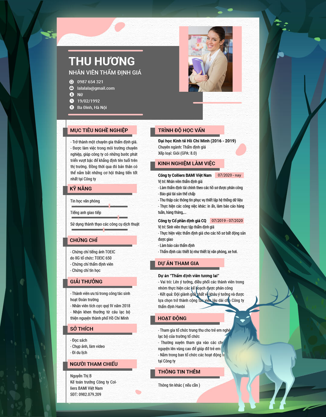 CV Thẩm định giám định 7 CV Thẩm định giám định 7
