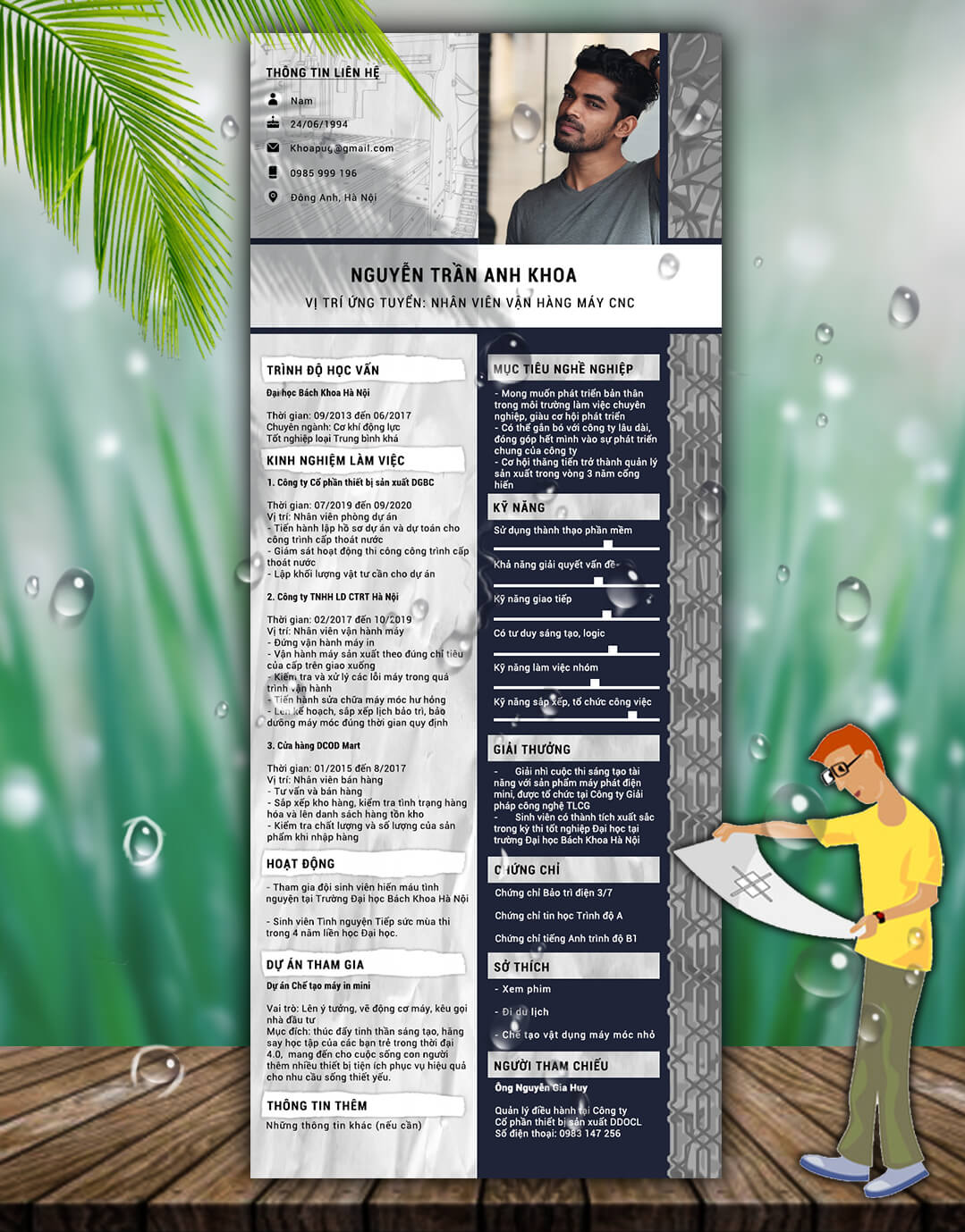 CV vận hành sản xuất 01